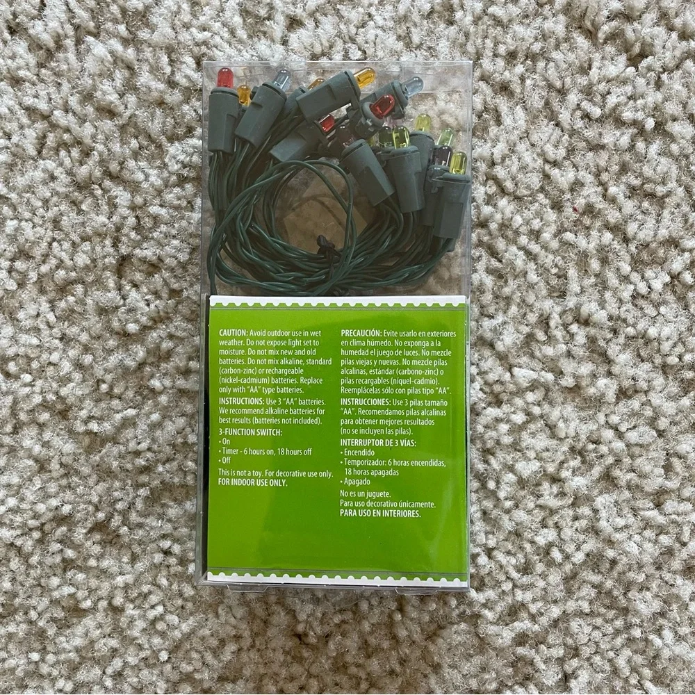 Holiday Time LED Multicolor Dome Lights
